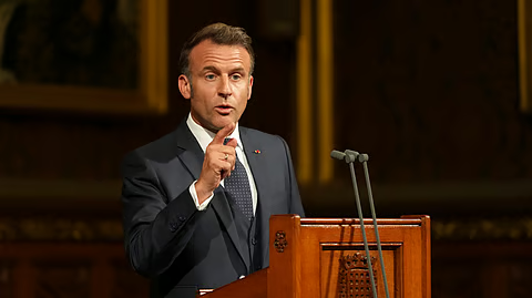 Macron argued that France and Britain must work together to defend the post-World War II 