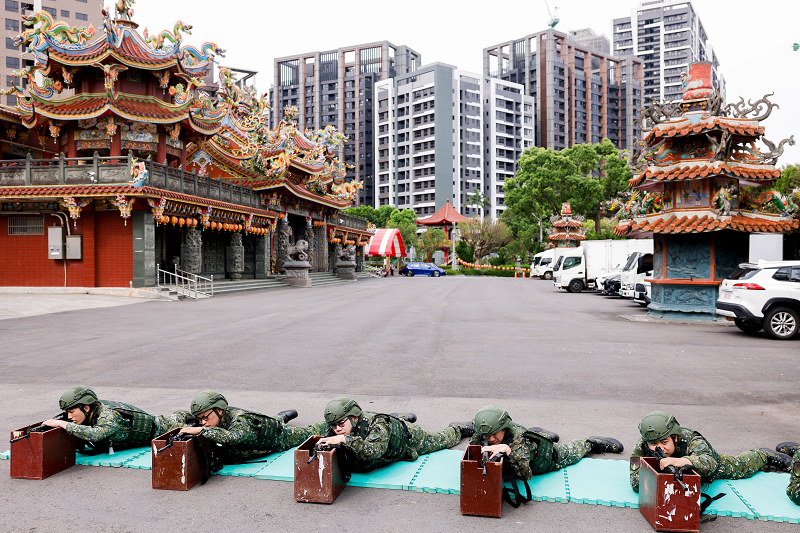 Taiwan launched its largest military drills on Wednesday, simulating attacks ahead of a potential Chinese invasion.