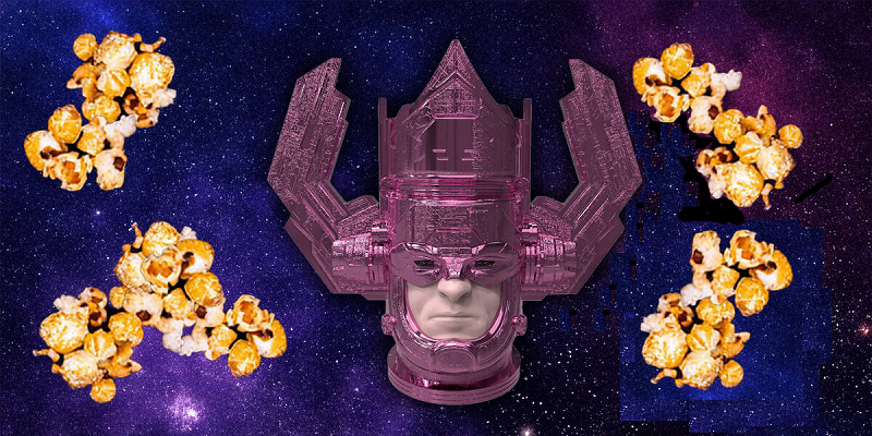 A colossal $80 popcorn container shaped like Marvel's planet-devouring villain Galactus is offering a unique twist on movie snacks.