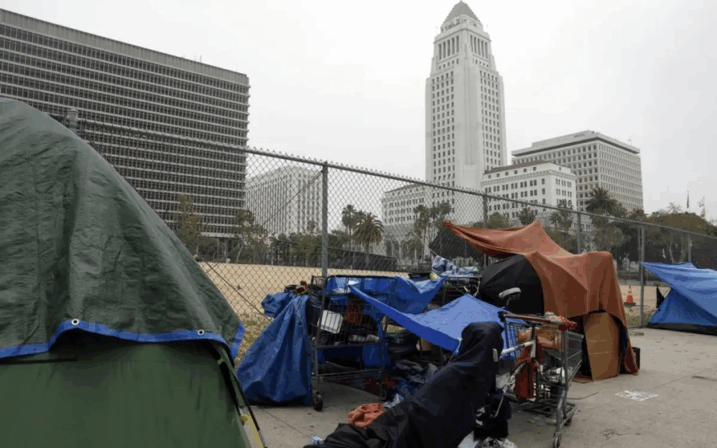 Trump signed an executive order urging cities and states to clear homeless encampments and move people into treatment centers