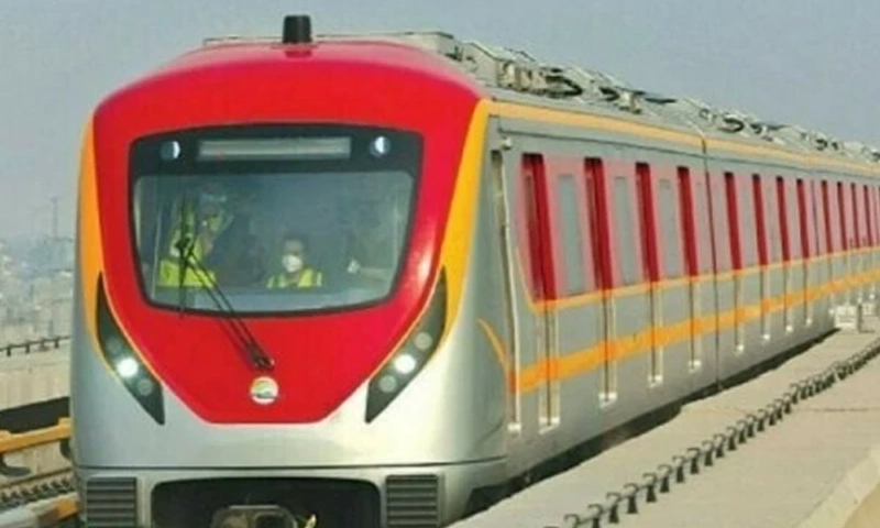 Yellow Line Metro Train project