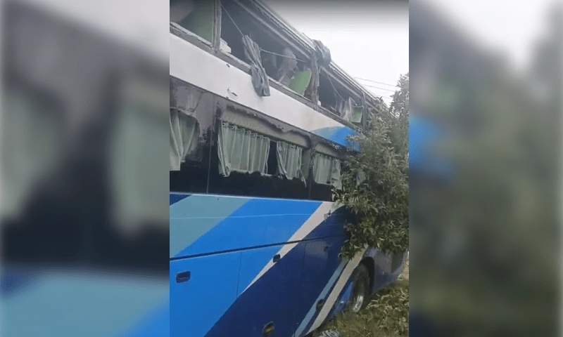 Passenger bus attacked in Kalat
