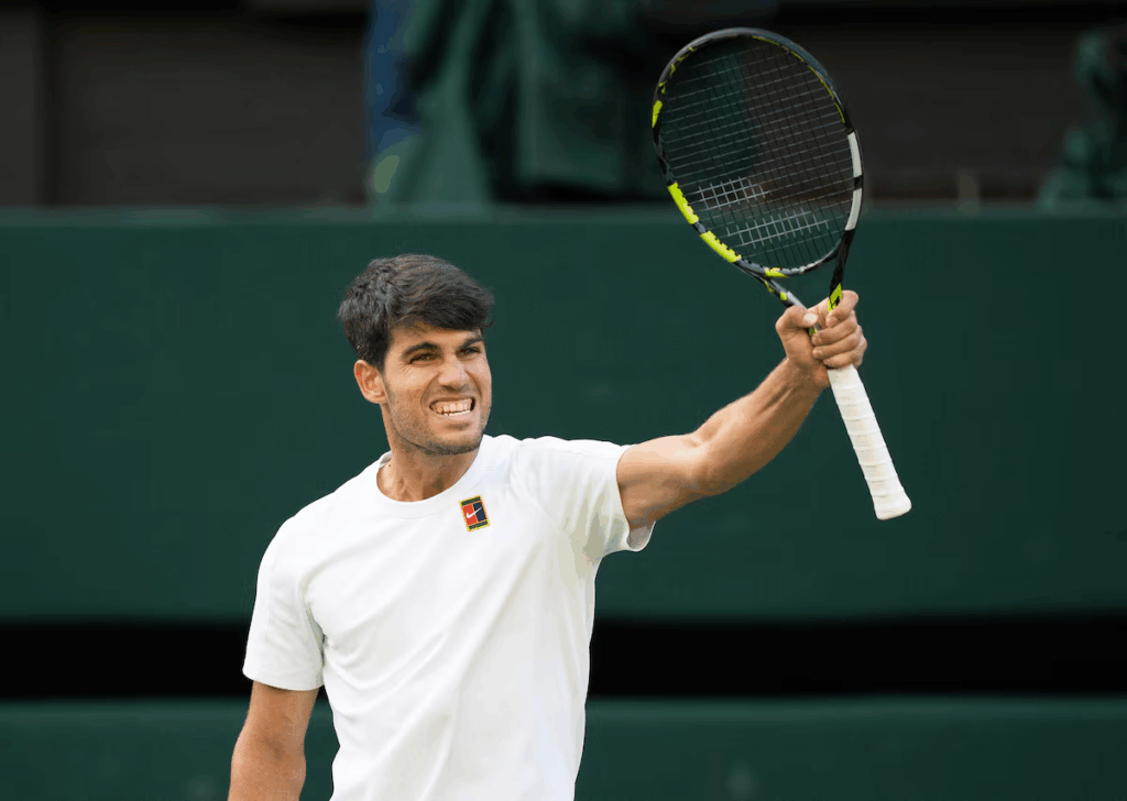 Defending Wimbledon champion Carlos Alcaraz was put through the wringer again on Friday before moving into the fourth round.