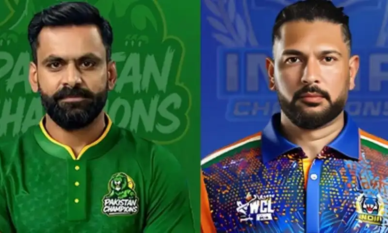 india vs pakistan wcl