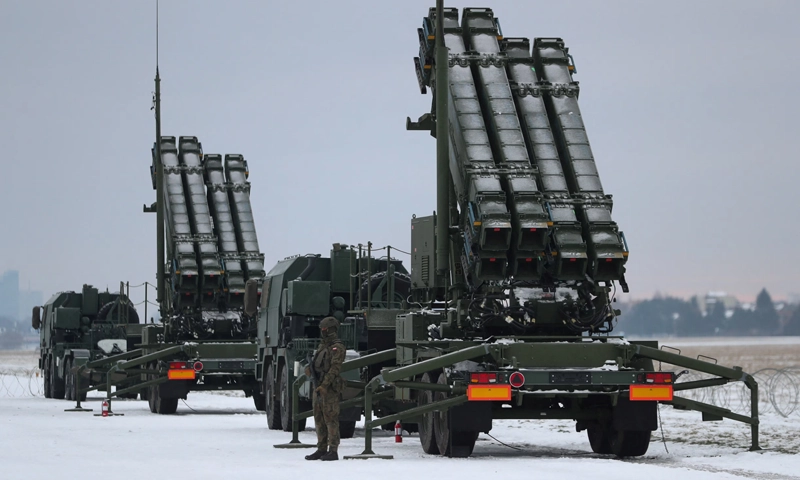 Patriot missile system