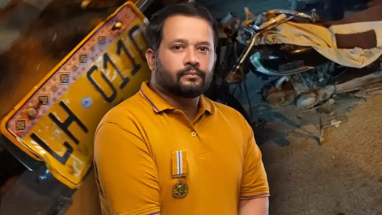 Zafar Abbas vehicle involved in hit and run accident