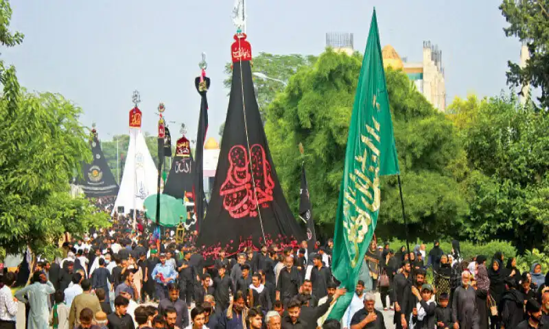 Traffic plan issued for Islamabad's Chelum procession