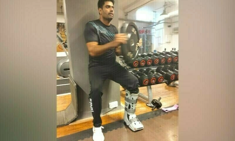 Arshad Nadeem javelin training