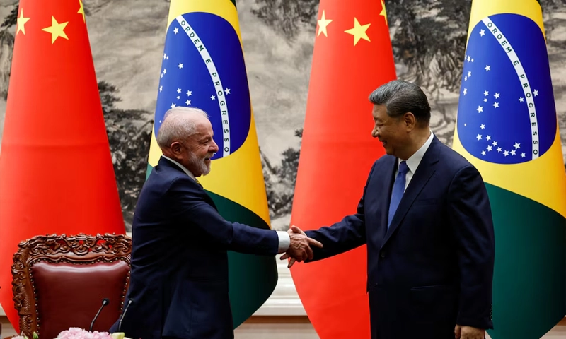 Xi sees China, Brazil as 'self-reliance' model for Global South