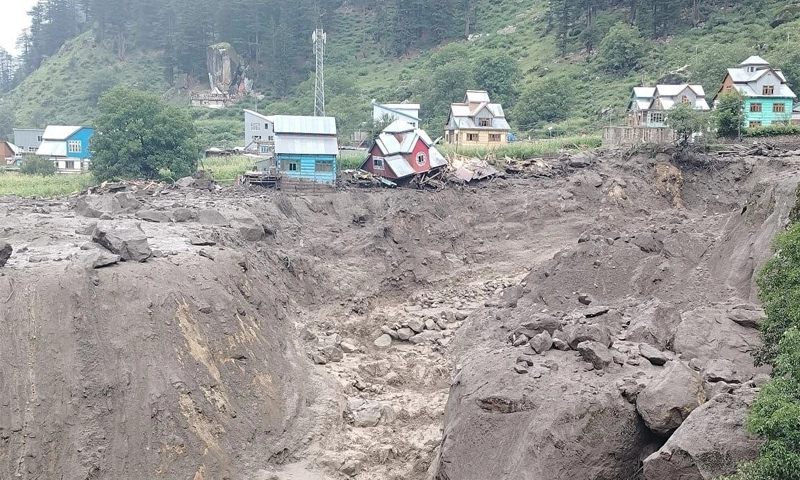 Flash flood claims at least 12 lives in Held Kashmir