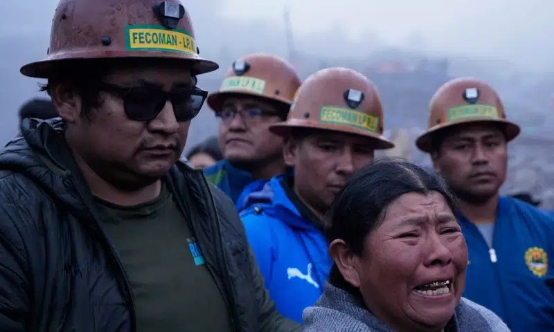 Five crushed to death in Bolivia gold mine collapse