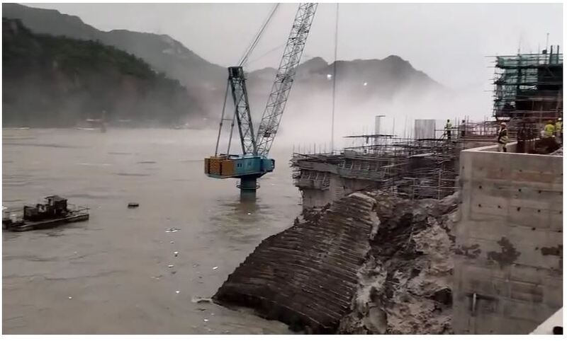 Flooding hits Tarbela 5th extension project