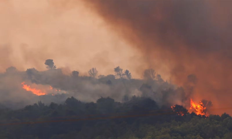 France wildfire