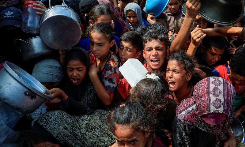 Security Council members, except US, say Gaza famine is 'man-made'