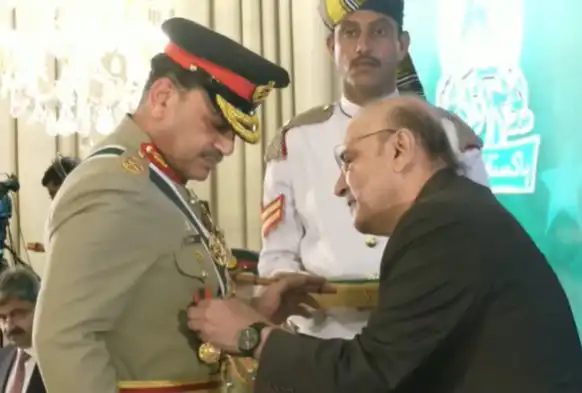 Field Marshal Asim Munir honoured with Hilal-e-Jurat