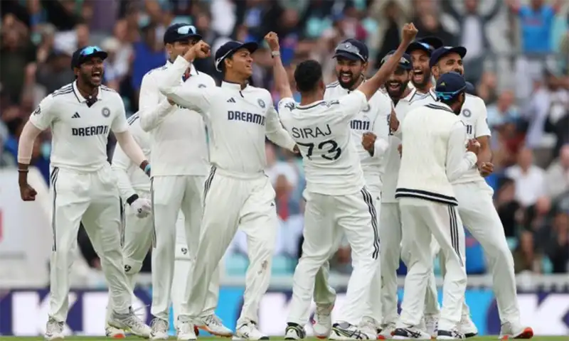 India vs england oval test