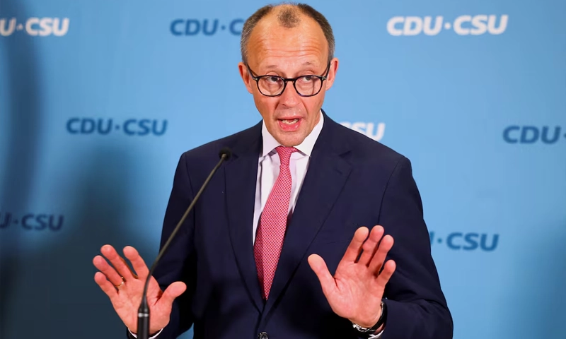 Merz noted on world stage, but right wing stance causes fissures at home