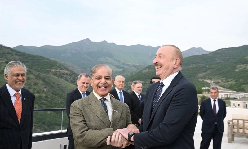 Shehbaz felicitates Aliyev on Azerbaijan-Armenia peace deal