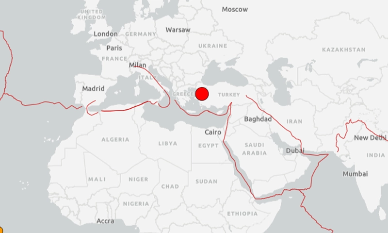 6.1-magnitude quake hits western Turkiye