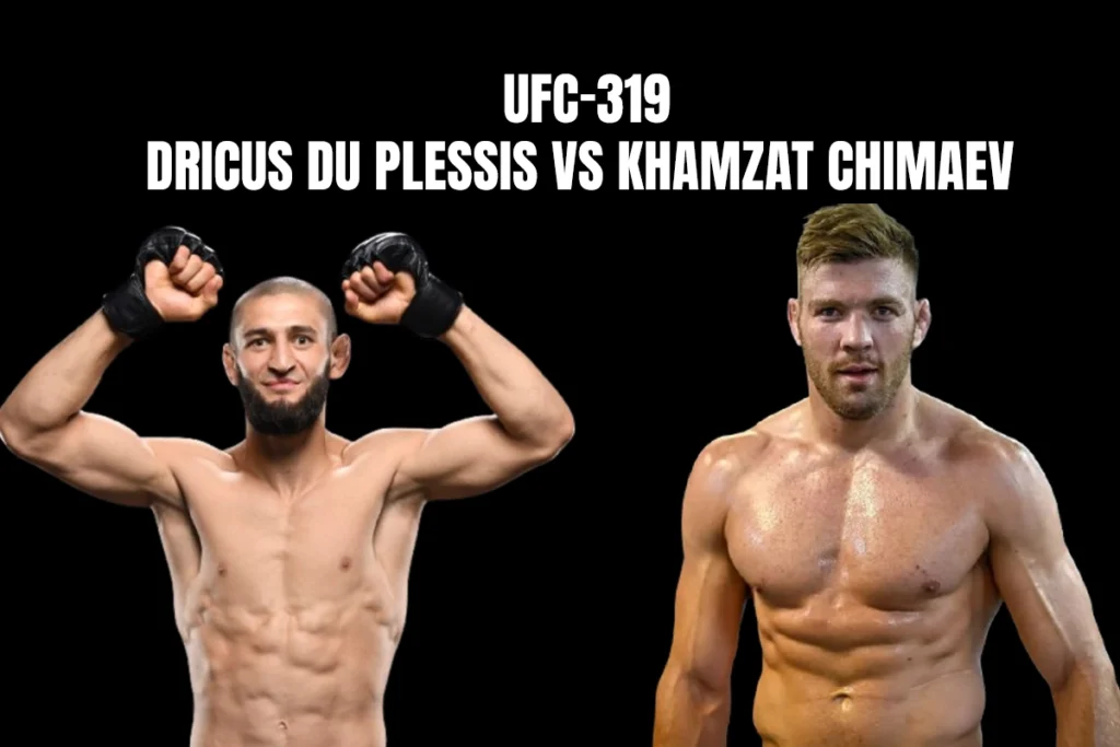 UFC-319 is set to take place at Chicago’s United Centre, featuring a middleweight title fight between Dricus du Plessis and Khazmat Chimaev.
