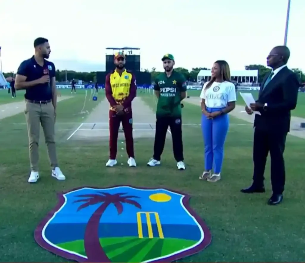 PAK vs WI: Pakistan wins the toss, choose to bat against West Indies