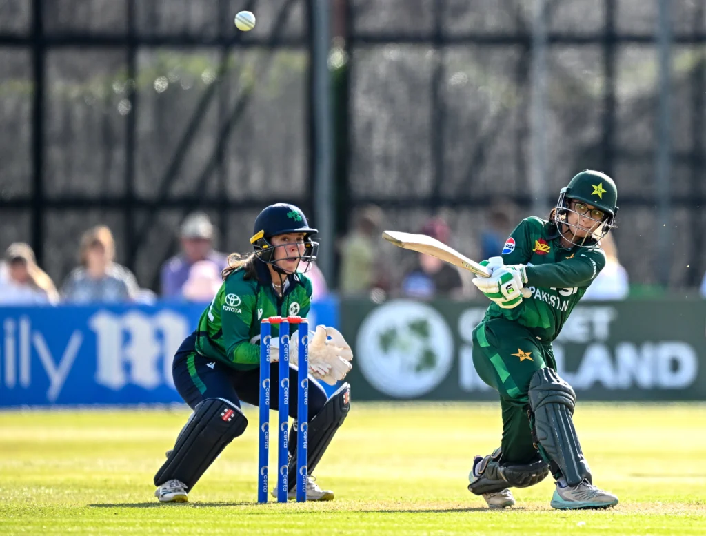 Pakistan women won against the Ireland women tram with eight wickets to spare in the third T20I, ending their tour on a positive note.