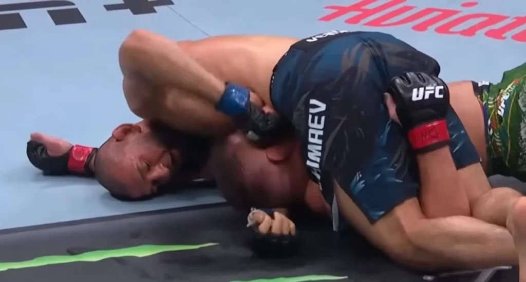 Khamzat Chimaev won the UFC middleweight title by beating Dricus du Plessis at UFC 319 in Chicago, United States.