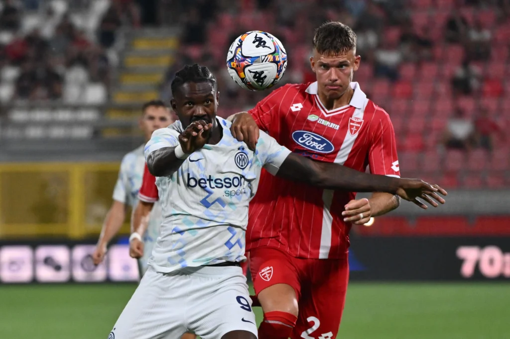 Inter Milan and Monza played out a closely fought 2-2 draw at the U-Power Stadium in a preseason friendly.