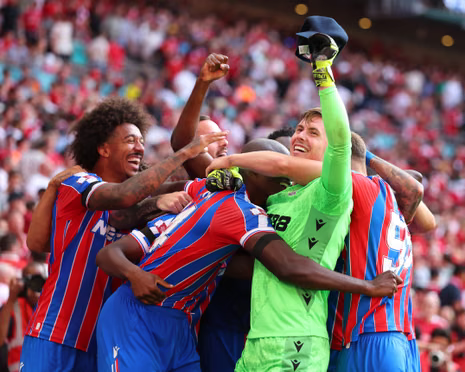 Crystal Palace won their first-ever Community Shield by beating Liverpool in a penalty shootout at Wembley Stadium.