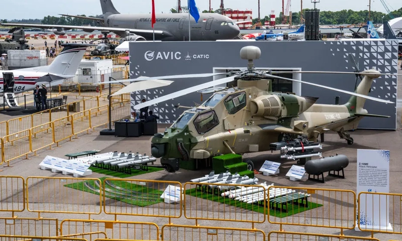 Z-10ME attack helicopter