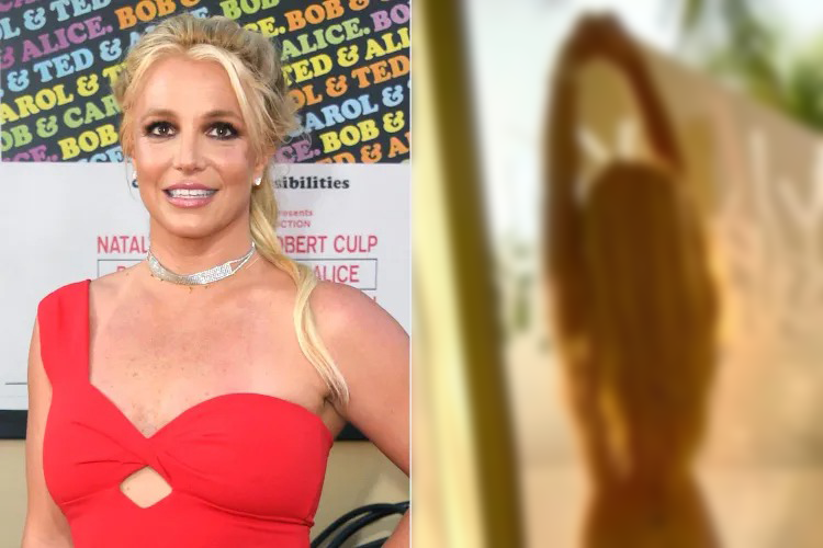 Britney Spears poses nude in her latest Instagram post