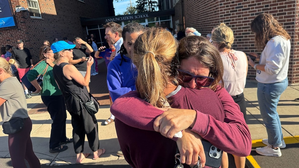 A gunman opened fire at Annunciation Church in Minneapolis on Wednesday, killing three children and injuring 17 others, police said.