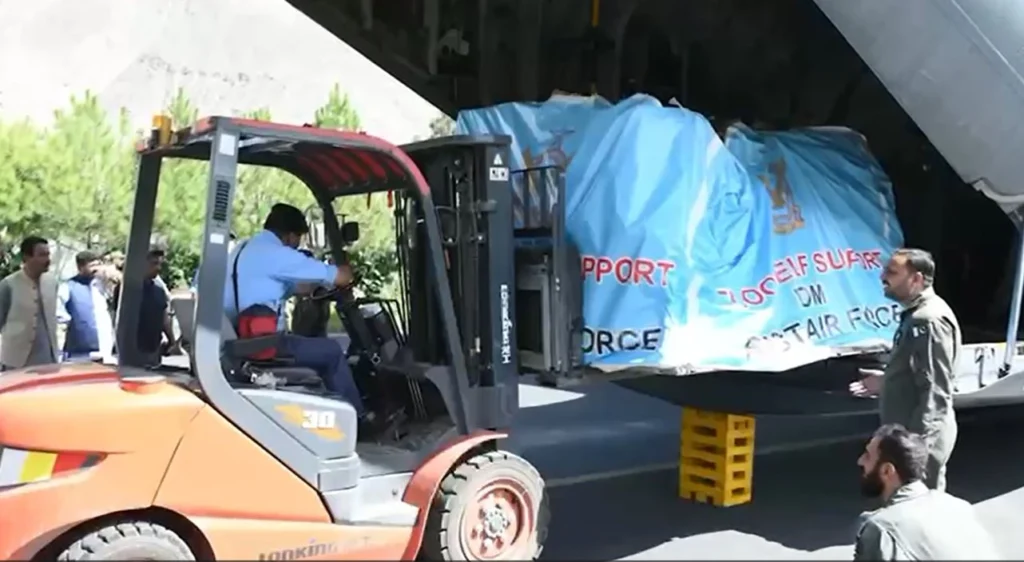 PAF launches flood relief operation in G-B