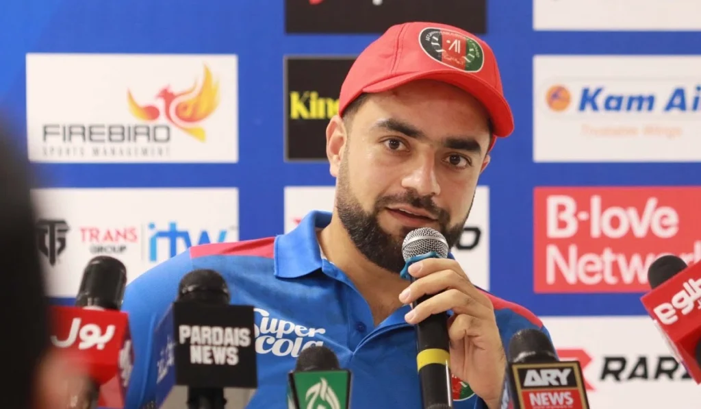 Rashid Khan requests fans to maintain peace ahead of Pak vs Afg match