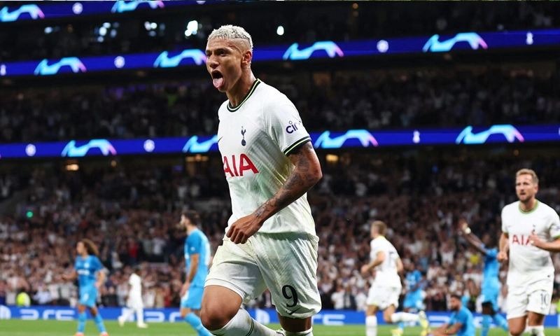 Richarlison's double earns Tottenham win