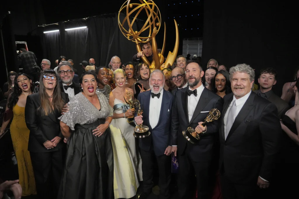 'The Pitt' and 'The Studio' land top awards at TV's Emmys