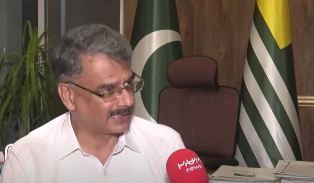 Azad Kashmir prime minister exposes real agenda of JAAC