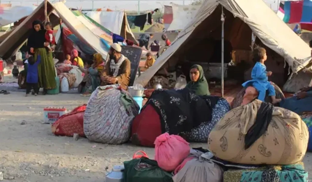 Afghan refugee camps
