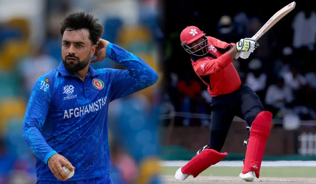 Babar Hayat in Afg Vs HK