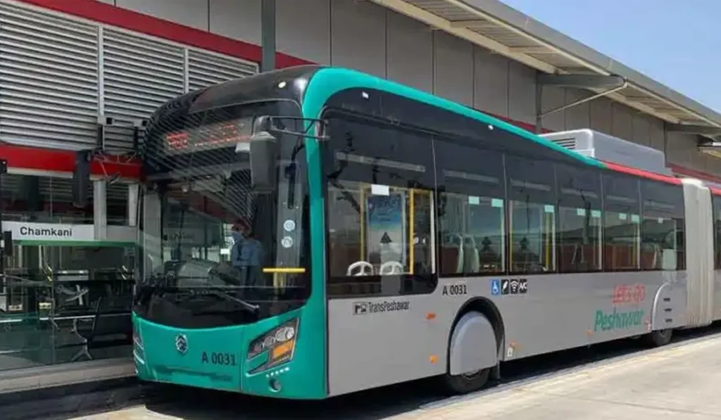 Peshawar BRT fleet