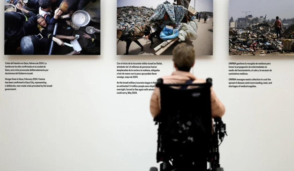 Gaza photo exhibition in Madrid to 'awaken sleeping consciences'