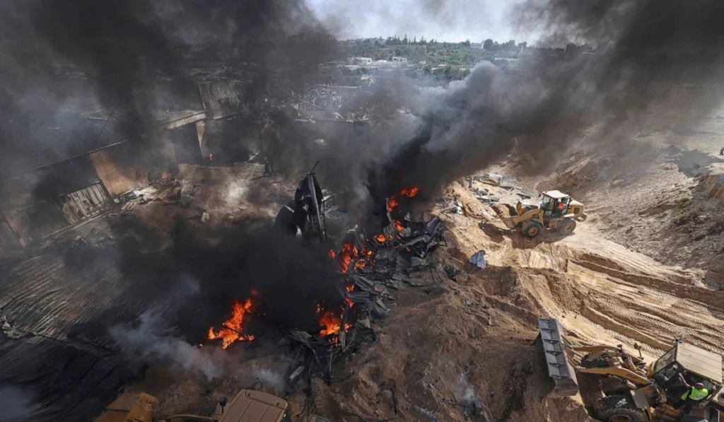 srael ground assault on Gaza City