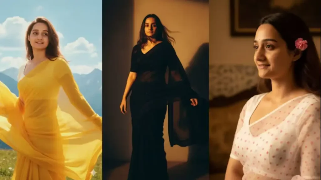 Google Gemini AI saree trend