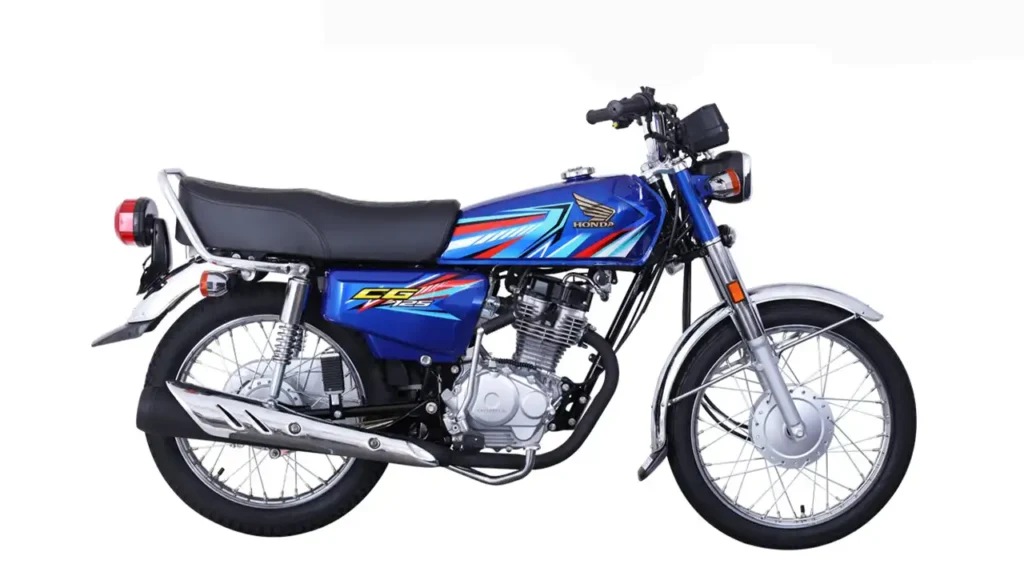 Honda CG125 new model sticker