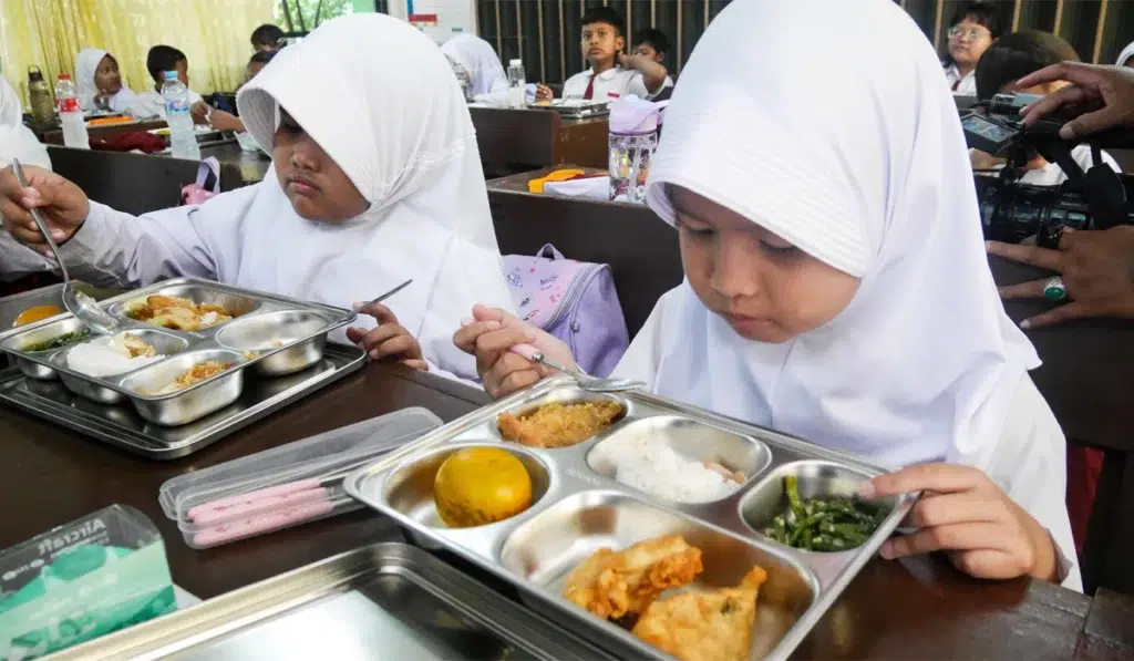 Indonesia's free school food programma