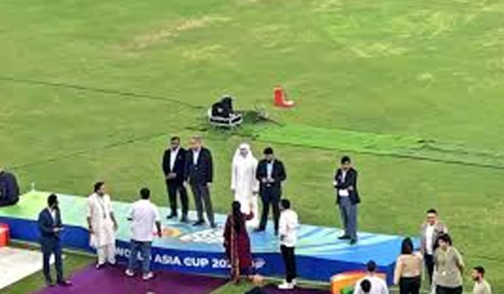 Asia Cup final trophy