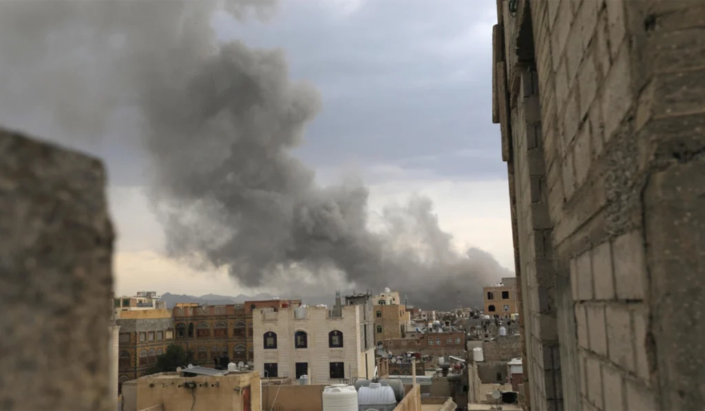 Israel bombs Yemen's Houthis media arm, a day after Doha attack