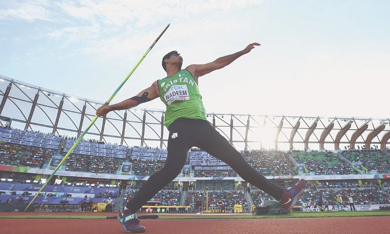 arshad nadeem at World Athletics Championships
