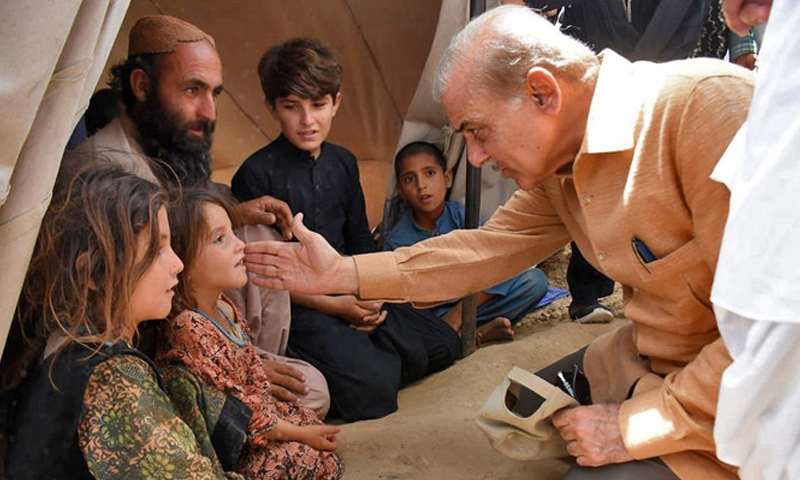 PM shehbaz orders flood damage report