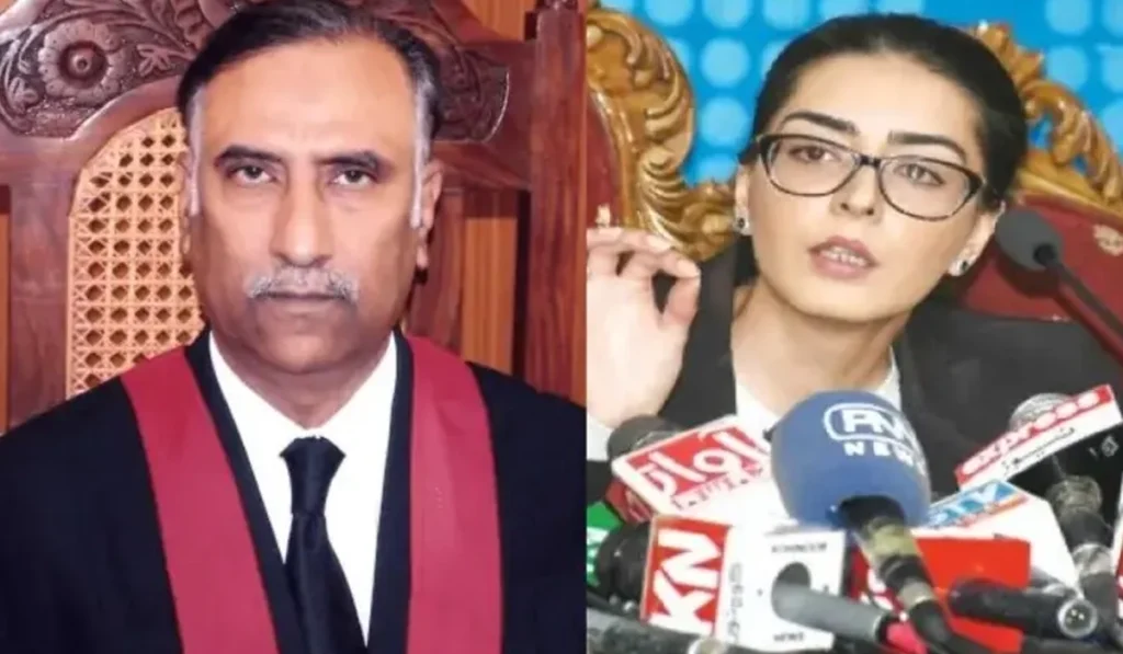 Imaan Mazari files 'harassment' complaint